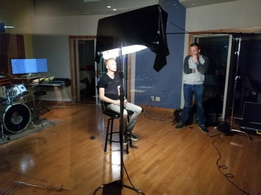 MAX in live room for web